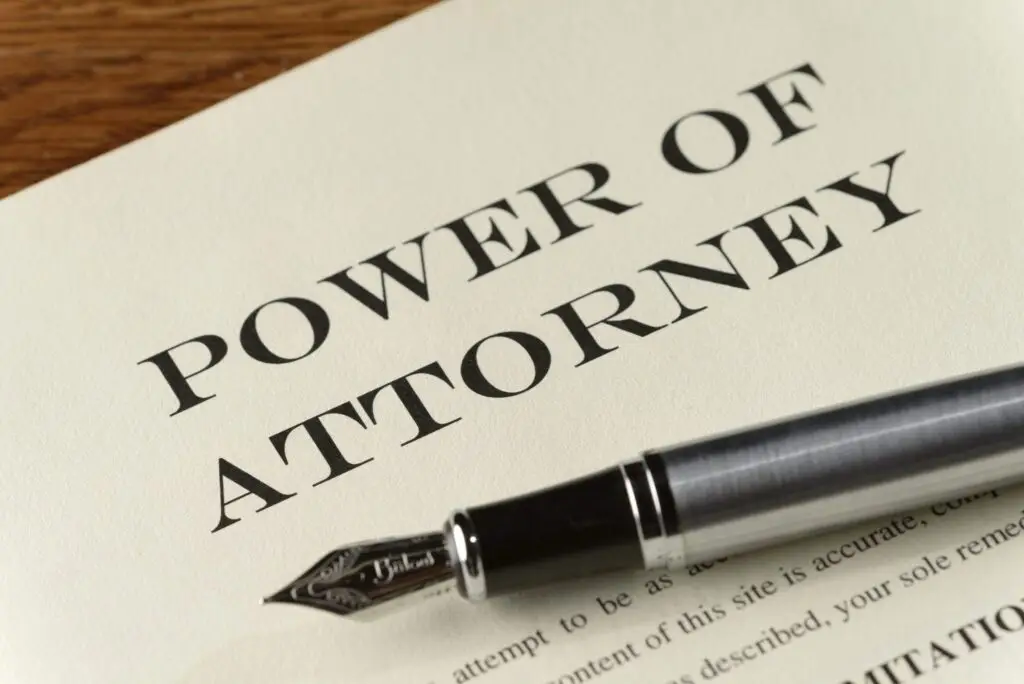 Power of attorney Dallas